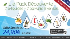 Exclusivité Web Ipclop : des packs d’e-liquide multi-saveurs à tout petits prix…